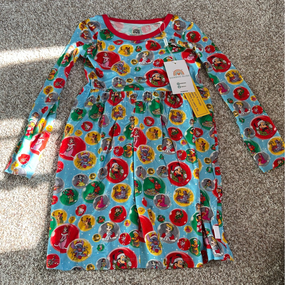 Bamboo bliss Disney bubble twirl dress size